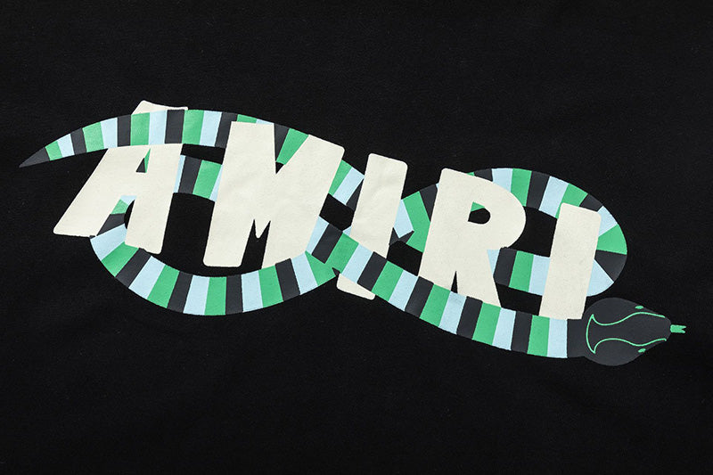 AMIRI Core Brand-Printed Tie-Dye Cotton-Jersey T-Shirt
