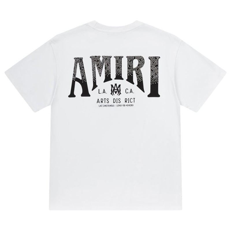 AMIRI AM Logo Cotton Jersey T-Shirts