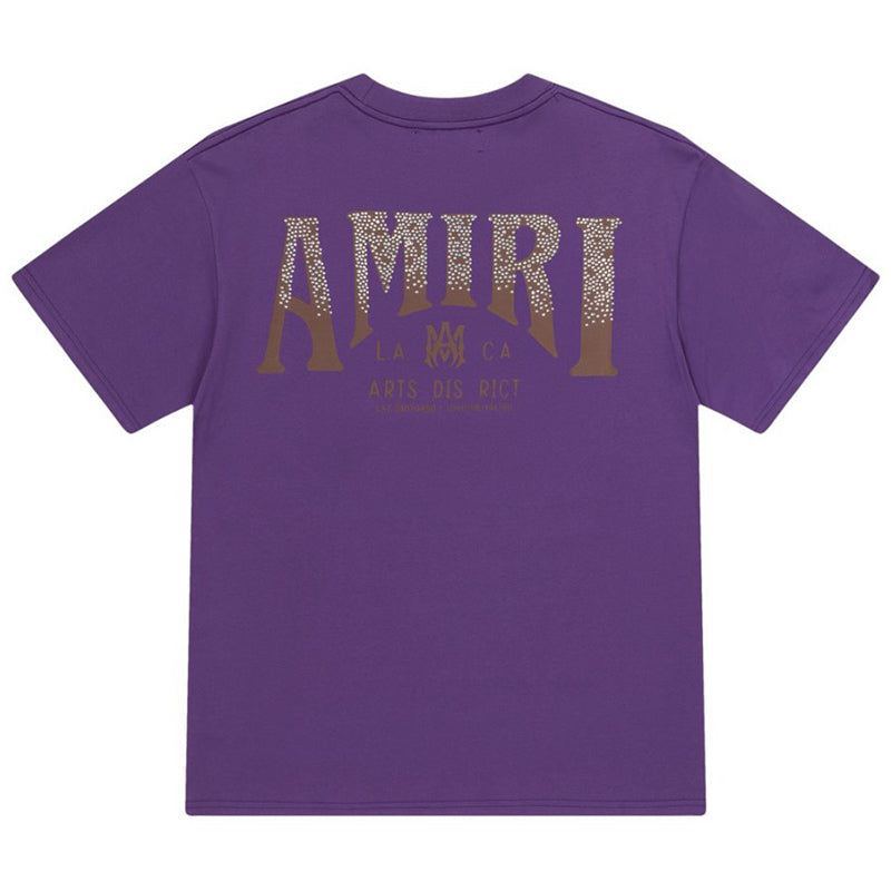 AMIRI AM Logo Cotton Jersey T-Shirts