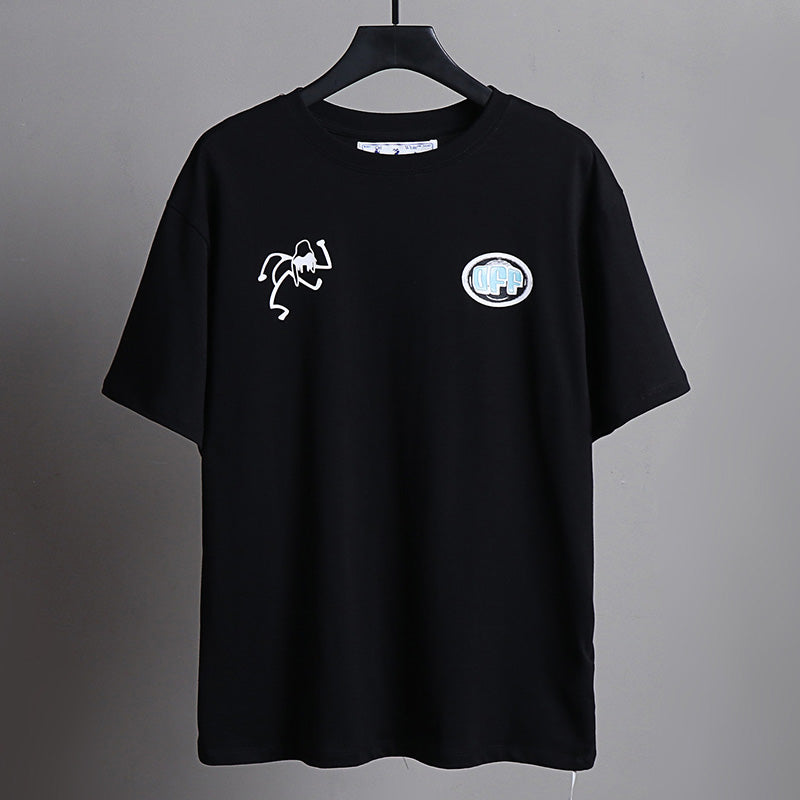 OFF-WHITE DJ Print T-Shirts