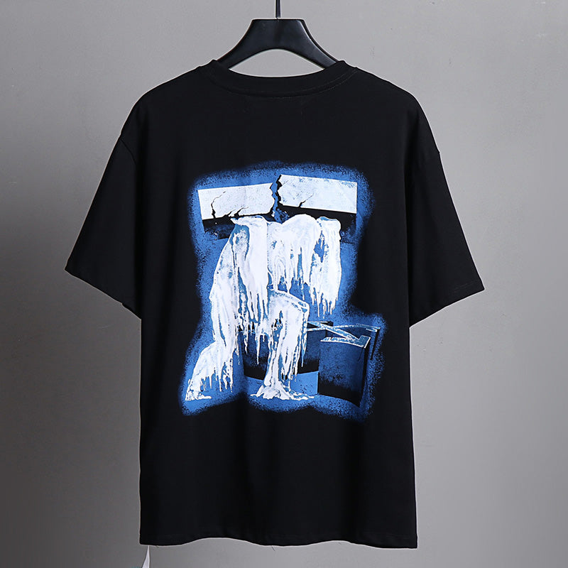 OFF-WHITE Ice Man Graphic Print T-Shirts