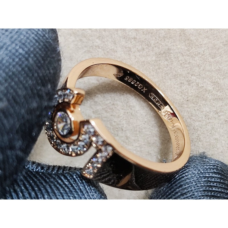 18K Chanel No.5 Diamond Ring