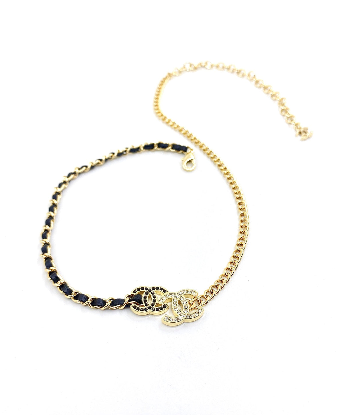 18K Chanel Black & White Necklace