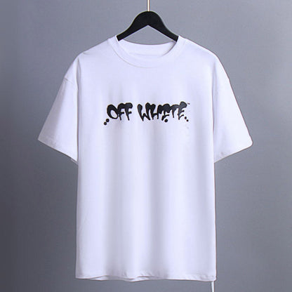 OFF-WHITE Creative letter printing T-Shirts