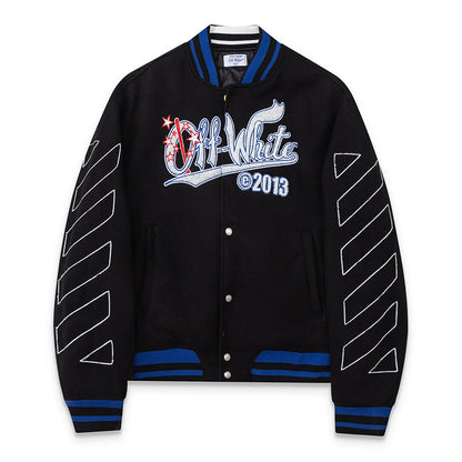 OFF WHITE Logo-Embroidered Jacket