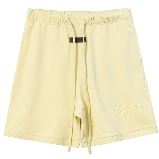 Fear Of God Season 8 flocked letter print Shorts
