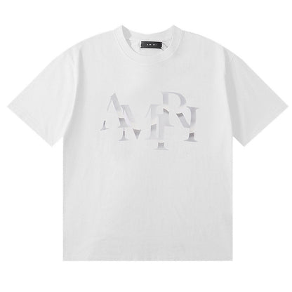 AMIRI Staggered Logo-Print Cotton-Jersey T-Shirts