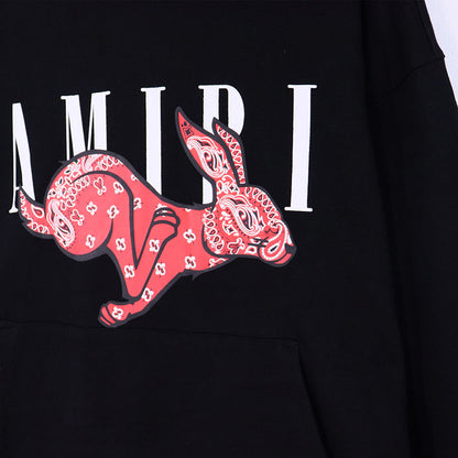 AMIRI Appliquéd Logo-Print Cotton-Jersey Hoodie
