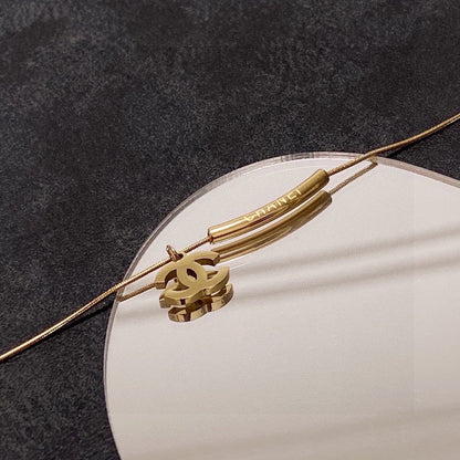18K  Chanel Gold Necklace